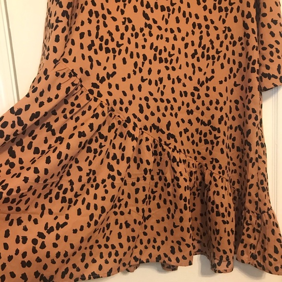 Leopard Animal Cheetah Print Dress - Picture 4 of 6